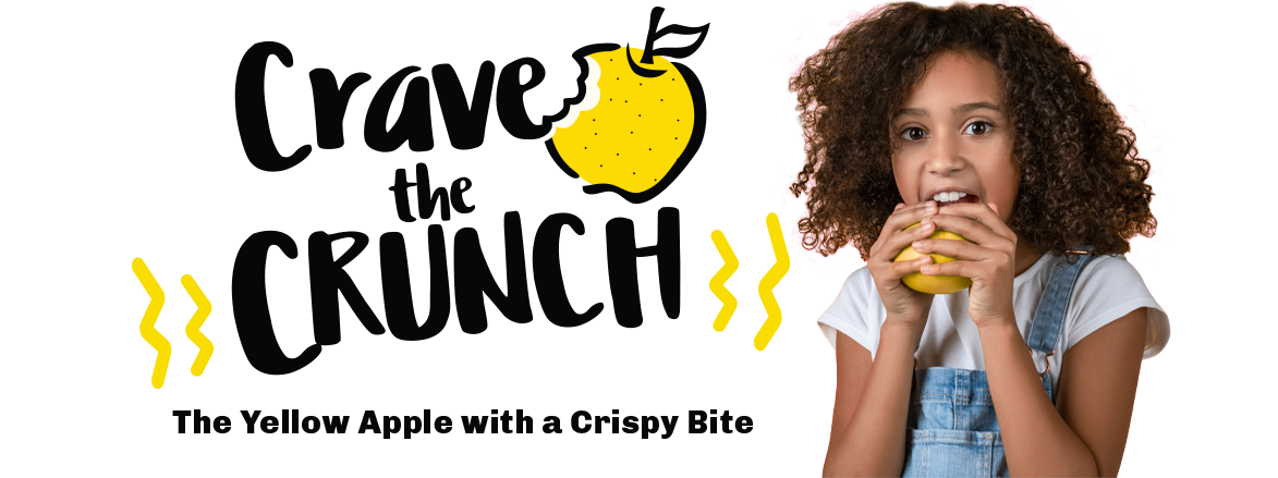 Crave the Crunch: The Yellow Apple with a Crispy Bite