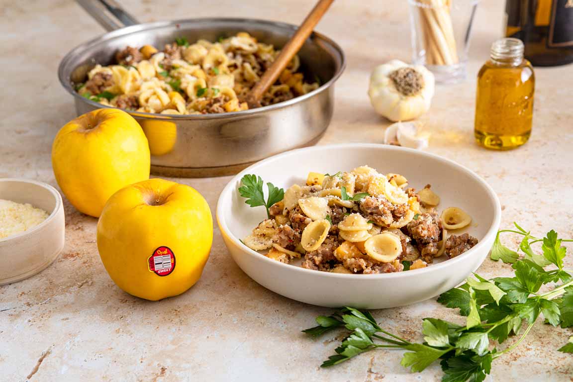 Sausage & Apple Orecchiette